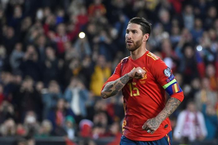 Centre-back Ramos has scored 16 goals for club and country this term