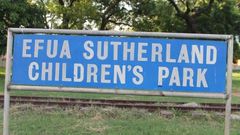 Efua Sutherland’s family to withdraw name from children’s park over poor state