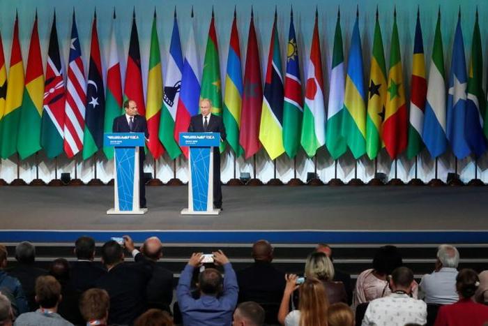 The first ever Russia-Africa summit was hosted by Russian President Vladimir Putin and his Egyptian counterpart Abdel Fattah al-Sisi