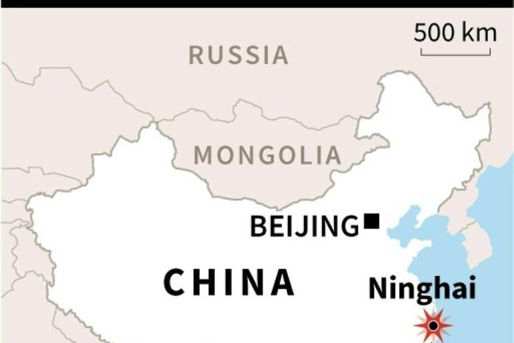 Map locating Ninghai county, Zhejiang province in eastern China, where a factory fire killed 19 people, local authorities said Monday.