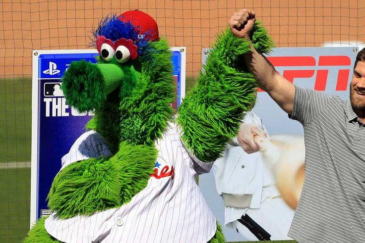 Bryce Harper Wore Philly Phanatic Cleats