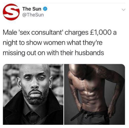 Outrage as male sex workers are referred to as “sex consultants”, while females are called prostitutes
