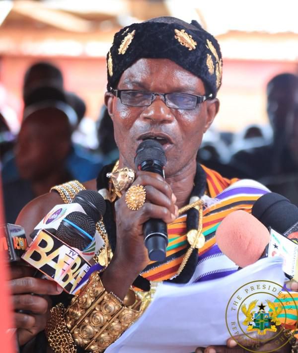 Acting President of the Sampa Traditional Area, Nana Kwadwo Magsah II