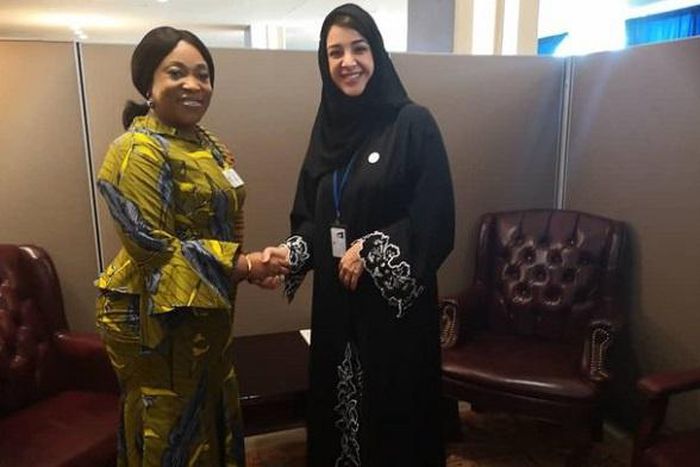 Shirley Ayorkor Botchway and her UAE counterpart