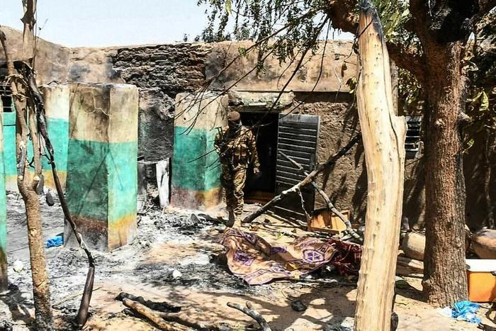 Those responsible for the massacre in Ogossagou, central Mali also burned down the village