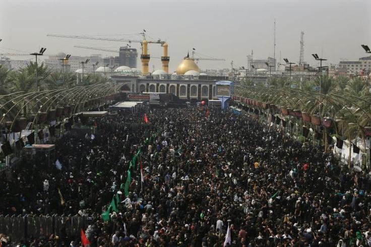 The annual Shiite Muslim Arbaeen pilgrimage to Karbala in Iraq has become the scene for anti-corruption protests, following a call by firebrand cleric Moqtada al-Sadr