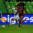 Manuel Cabit (R) played for Metz in Saturday's 2-2 draw at home to Montpellier