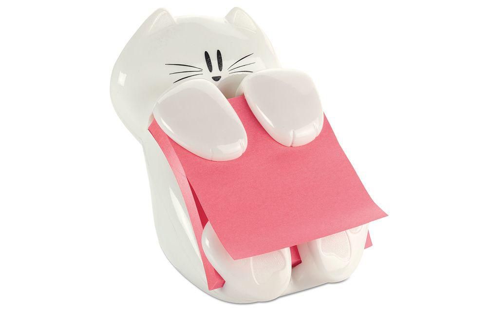 Post-It Cat Figure Pop-Up Note Dispenser