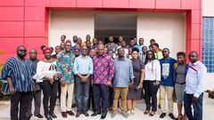 Mahama interacts with NDC youth organisers
