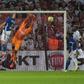 Straining every sinew: The two sides plugged away, but the final drifted to penalties