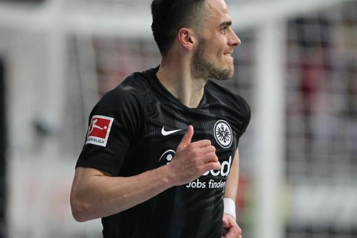 Frankfurt's Filip Kostic found the net twice to give his side a 3-0 win over Stuttgart and fire them into the top four on Sunday