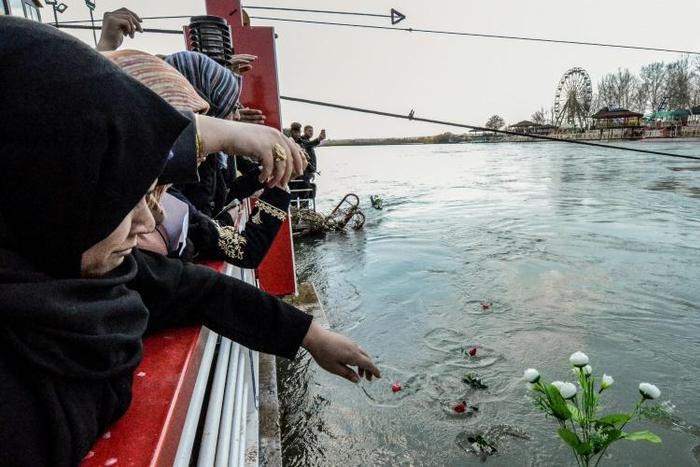 Iraqis' mourning has turned to anger at corruption seen as playing a role in a ferry capsize on March 21 that left 100 people dead