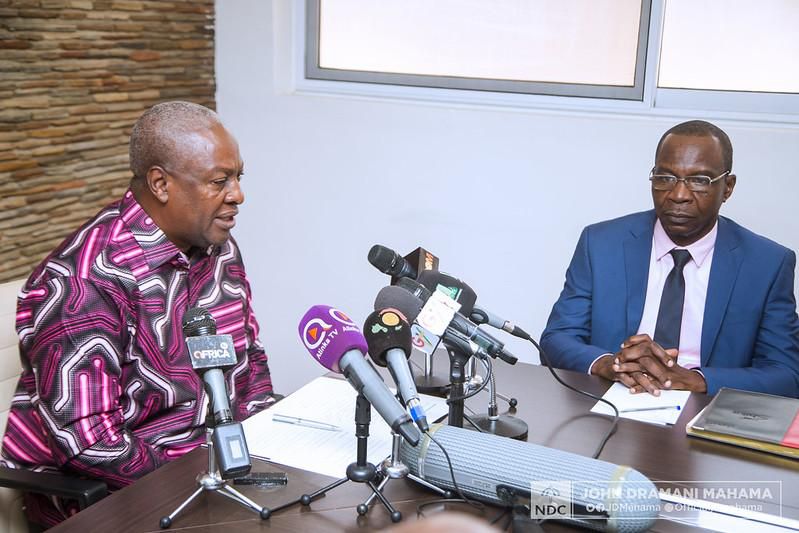 GJA Executives call on John Mahama