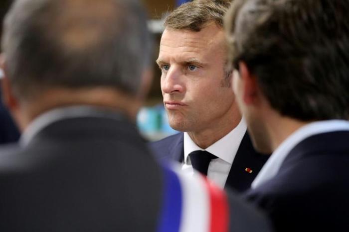 Polls show Emmanuel Macron's core support has shifted from the centre towards the right since he became French president in 2017