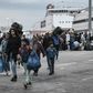 Greece is being urged to move migrants from overcrowded island camps to the mainland