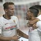 Nolito (centre) scored Sevilla's equaliser as they beat Real Sociedad 3-2 on Sunday.