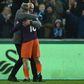 Sergio Aguero had a hand in all three goals as Manchester City came back from two goals down to beat Swansea 3-2 and make the FA Cup semi-finals