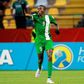 Victor Osimhen scored a hat-trick as Nigeria trounced Libya 4-0 in Asaba Monday to win a 2020 Olympic Games qualifying tie.