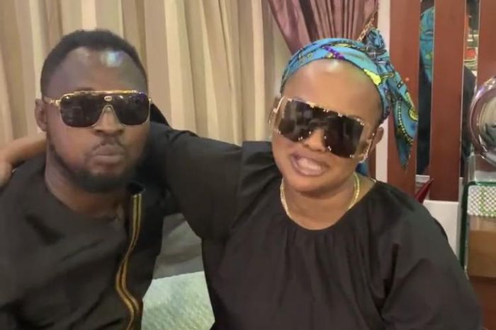 Funny Face and Nana Ama McBrown