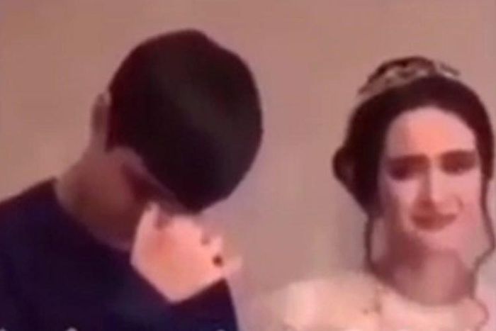 Man forced to issue a public apology for disgracing his country by crying at sister’s wedding (video)