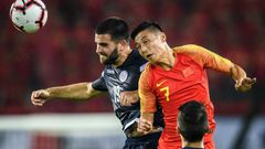 China struggled to keep up the pressure against Guam