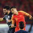 China struggled to keep up the pressure against Guam