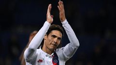 Edinson Cavani last started a PSG match on August 25