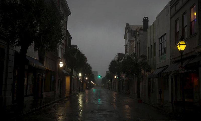 Hurricane Dorian Pelts North Carolina with Rain and Wind After Making Landfall on Outer Banks