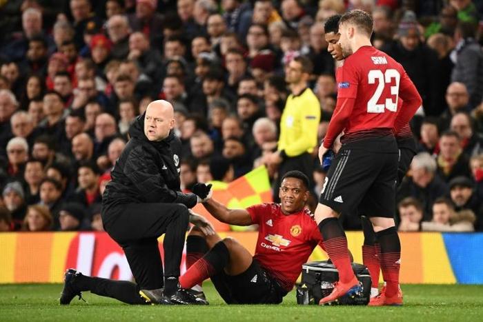 Manchester United striker Anthony Martial has pulled out of the France squad with injury
