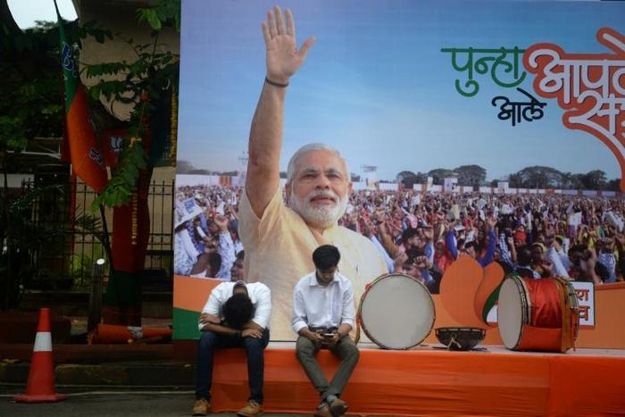 Modi was a star campaigner, with the party eager to reassure voters upset over job losses and sluggish growth