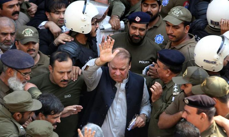 Former Pakistani premier Nawaz Sharif's health has deteriorated since he was imprisoned on corruption charges