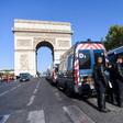 Dozens of protesters were arrested early on