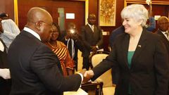 US Ambassador to Ghana, Stephanie Sullivan