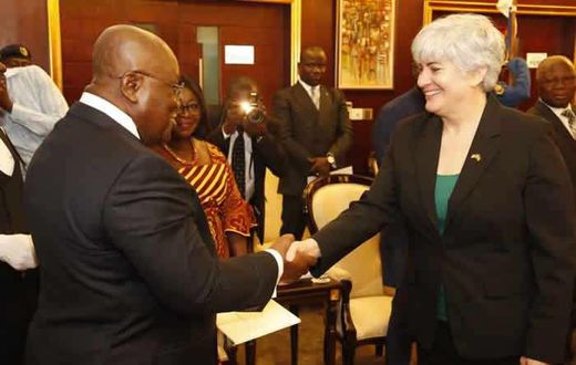 US Ambassador to Ghana, Stephanie Sullivan