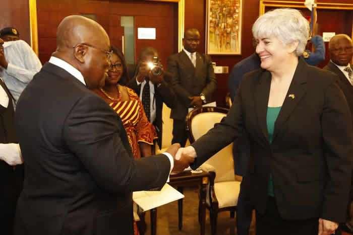 US Ambassador to Ghana, Stephanie Sullivan