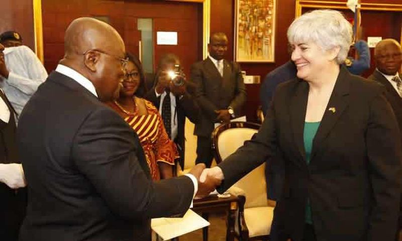 US Ambassador to Ghana, Stephanie Sullivan