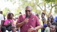 Akufo-Addo Gov’t has abandoned all my projects – Mahama fumes