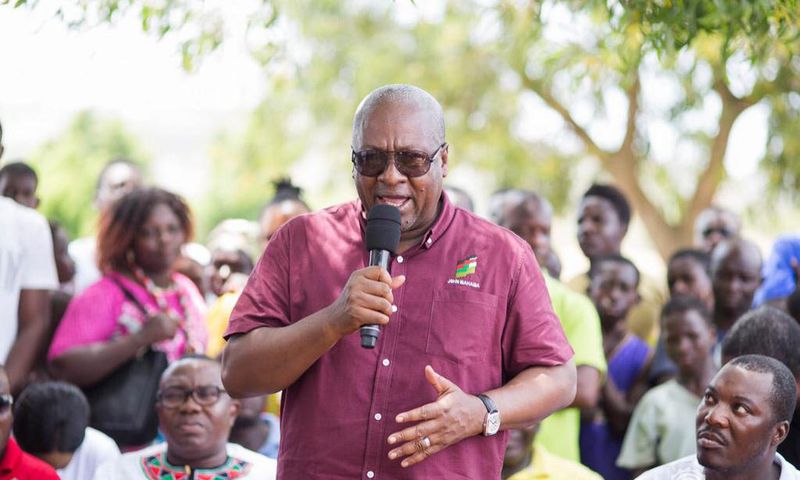 Akufo-Addo Gov’t has abandoned all my projects – Mahama fumes