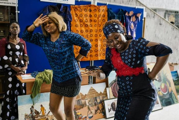 Guinean students are among those attending the Peoples' Friendship University of Russia in Moscow