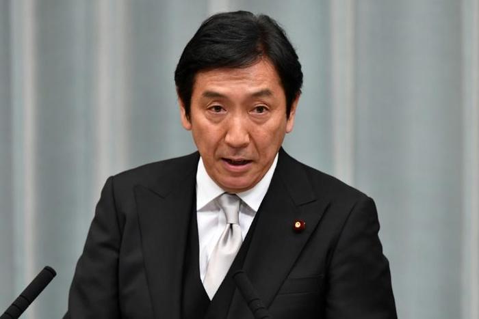 Trade Minister Isshu Sugawara was accused of violating election law