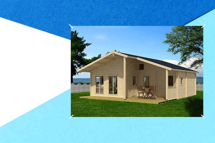 Amazon Is Selling A DIY Log Cabin Tiny House