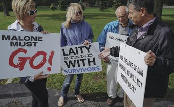 Bishop's Secret List of Accused Priests Leaves Him Besieged