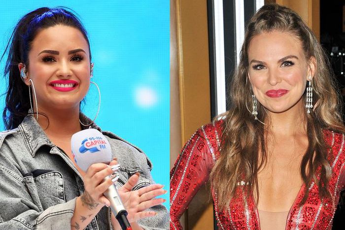 Demi Lovato Supports Hannah Brown At 'DWTS'
