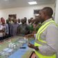 Parliament Select Committee on Local Government tour the Integrated Recycling and Compost Plant Limited and the Sewage Systems Ghana Limited in Accra