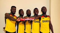 Ghana's 4X100 relay team