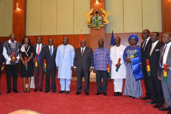 Nana Addo and appointees