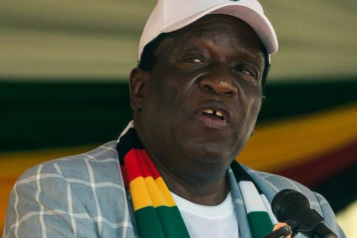 Zimbabwe President Emmerson Mnangagwa, seen here, has so far failed to redress the hyperinflation caused by economic mismanagement under his predecessor Robert Mugabe