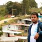 Former FARC rebel Davinson Lopez poses for a picture at a reincorporation zone for former guerrillas in Icononzo, Tolima province, Colombia, on September 2, 2019