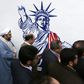 The new murals were unveiled by Major General Hossein Salami, the head of Iran's Revolutionary Guards