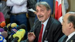 The head of the International Federation of Red Cross and Red Crescent Societies Francesco Rocca says the group will begin distributing badly needed humanitarian aid in Venezuela